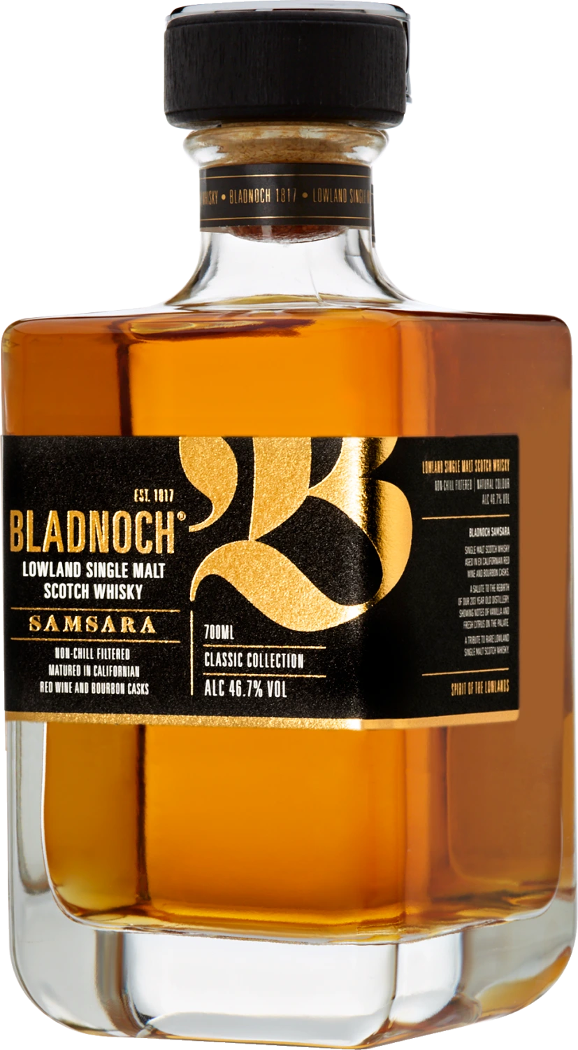 BLADNOCH SAMSARA SINGLE MALT SCOTCH 700ML