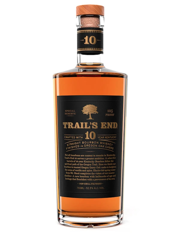 TRAILS END 10YR KENTUCKY STRAIGHT BOURBON WHISKEY 750ML