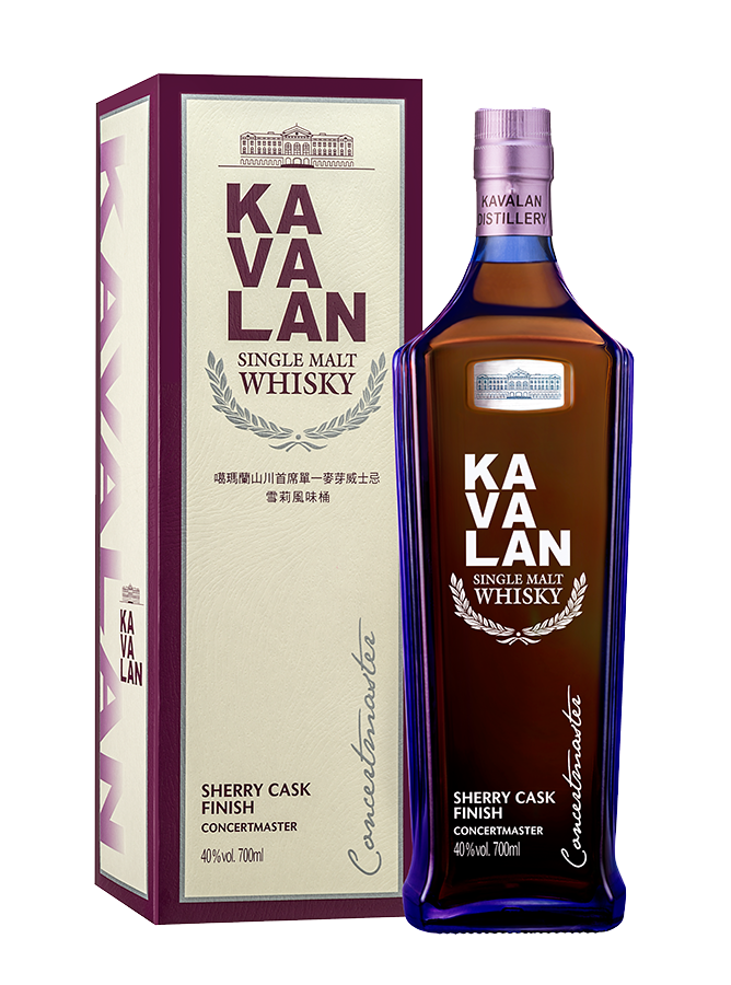 KAVALAN CONCERTMASTER SHERRY CASK FINISH SINGLE MALT 700ML