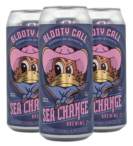 SEA CHANGE BLOOTY CALL BLUEBERRY EARL GREY ALE 473ML 4PK CAN