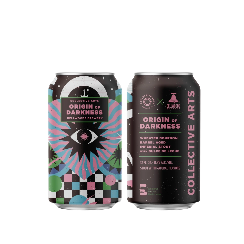 COLLECTIVE ARTS ORIGIN OF DARKNESS BELLWOODS 355ML CAN