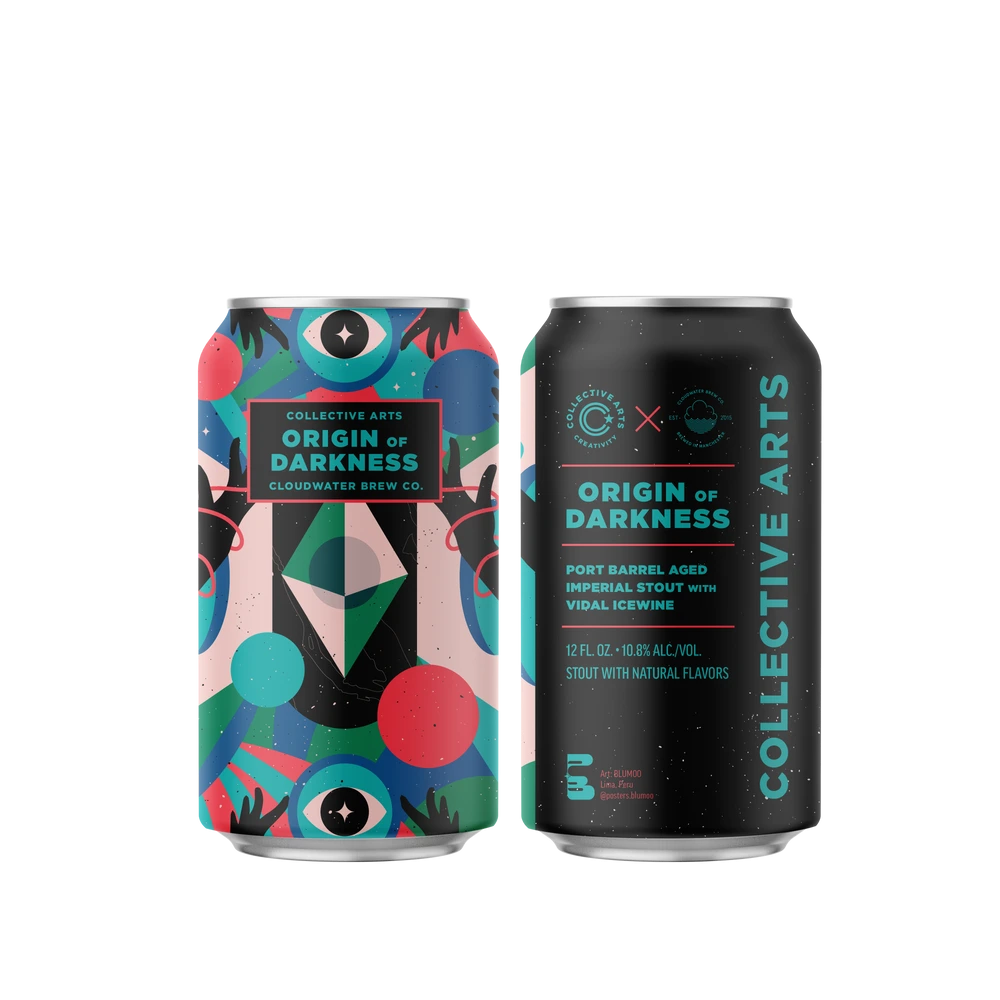 COLLECTIVE ARTS ORIGIN OF DARKNESS CLOUDWATER 355ML CAN