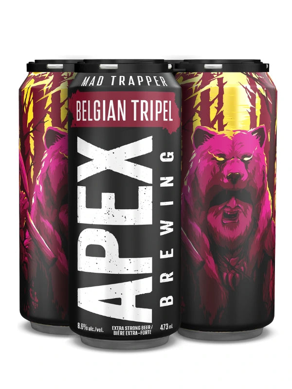 APEX PREDATOR MAD TRAPPER BELGIAN TRIPEL 473ML 4PK CAN