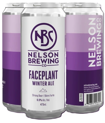 NELSON FACEPLANT WINTER ALE 473ML 4PK CAN