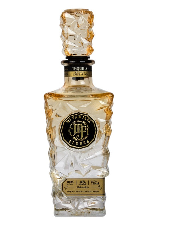 MI FAMILIA FLORES CRISTALINO REPOSADO TEQUILA 750ML