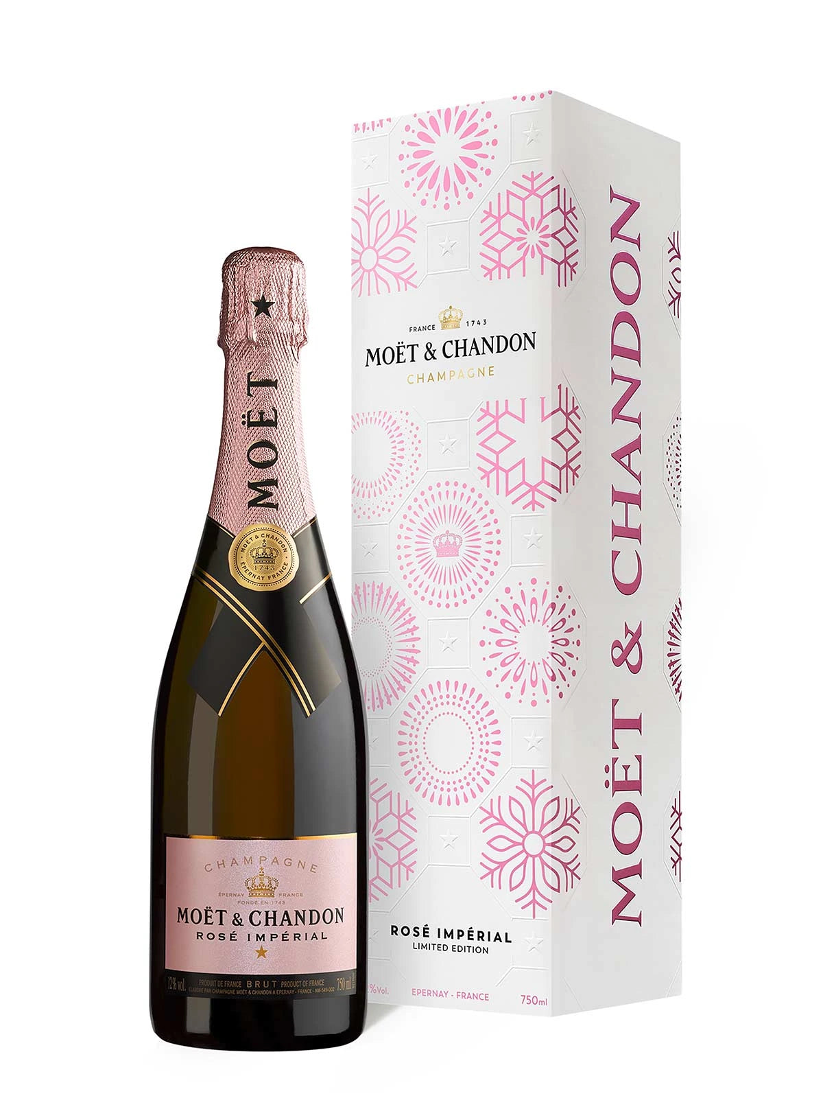 MOET & CHANDON BRUT ROSE SIGNATURE GIFT BOX 750ML