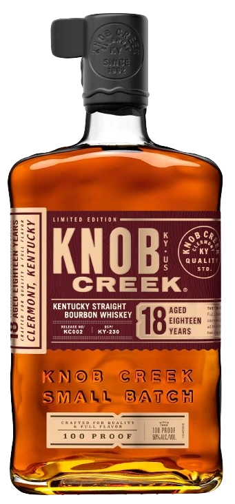 KNOB CREEK 18YR BOURBON 750ML @ Sage Hill [1043504]