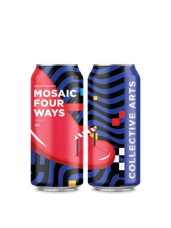 COLLECTIVE ARTS MOSAIC FOUR WAYS IPA 23 473ML CAN
