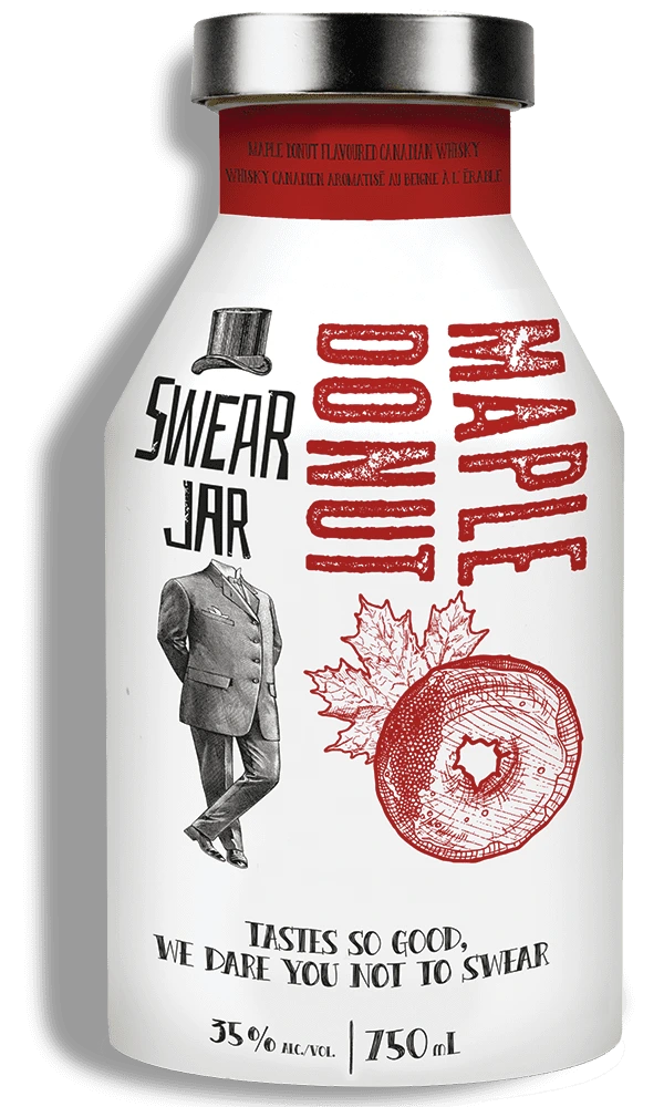 SWEAR JAR 6YR MAPLE DONUT CANADIAN WHISKY 750ML