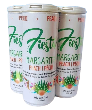 FIESTA MARGARITA PEACH NON ALC 355ML 4PK CAN