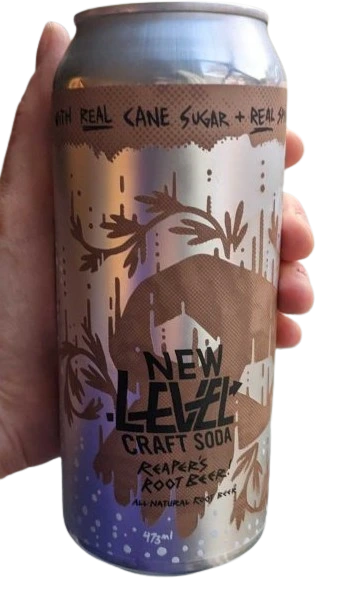 NEW LEVEL REAPERS ROOT BEER NON ALC 473ML CAN