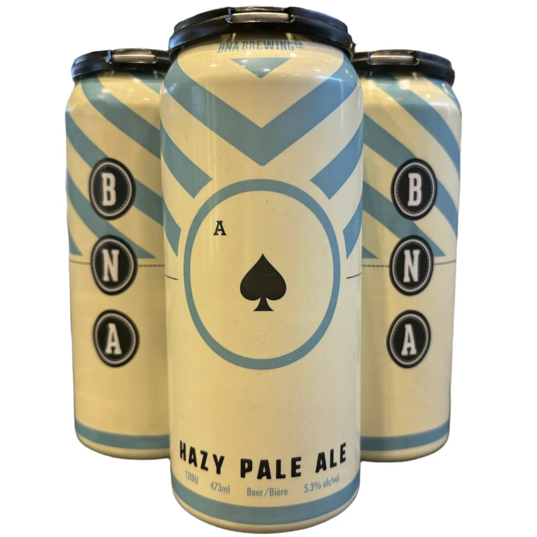 BNA ACE HAZY PALE ALE 473ML 4PK CAN