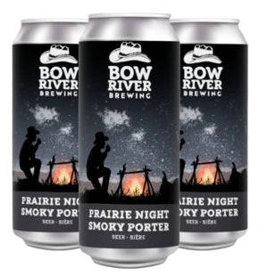 BOW RIVER PRAIRIE NIGHT SMOKY PORTER 473ML 4PK CAN