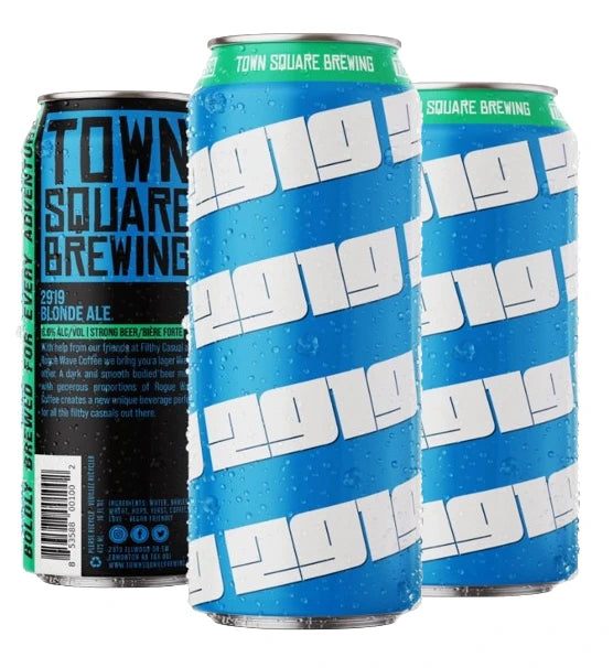 TOWN SQUARE 2919 BLONDE ALE 473ML 4PK CAN