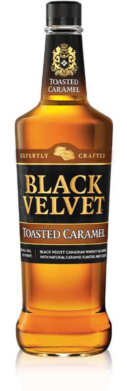 BLACK VELVET TOASTED CARAMEL WHISKY 750ML