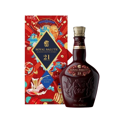 CHIVAS ROYAL SALUTE 21YR SCOTCH LUNAR NEW YEAR LE 750ML
