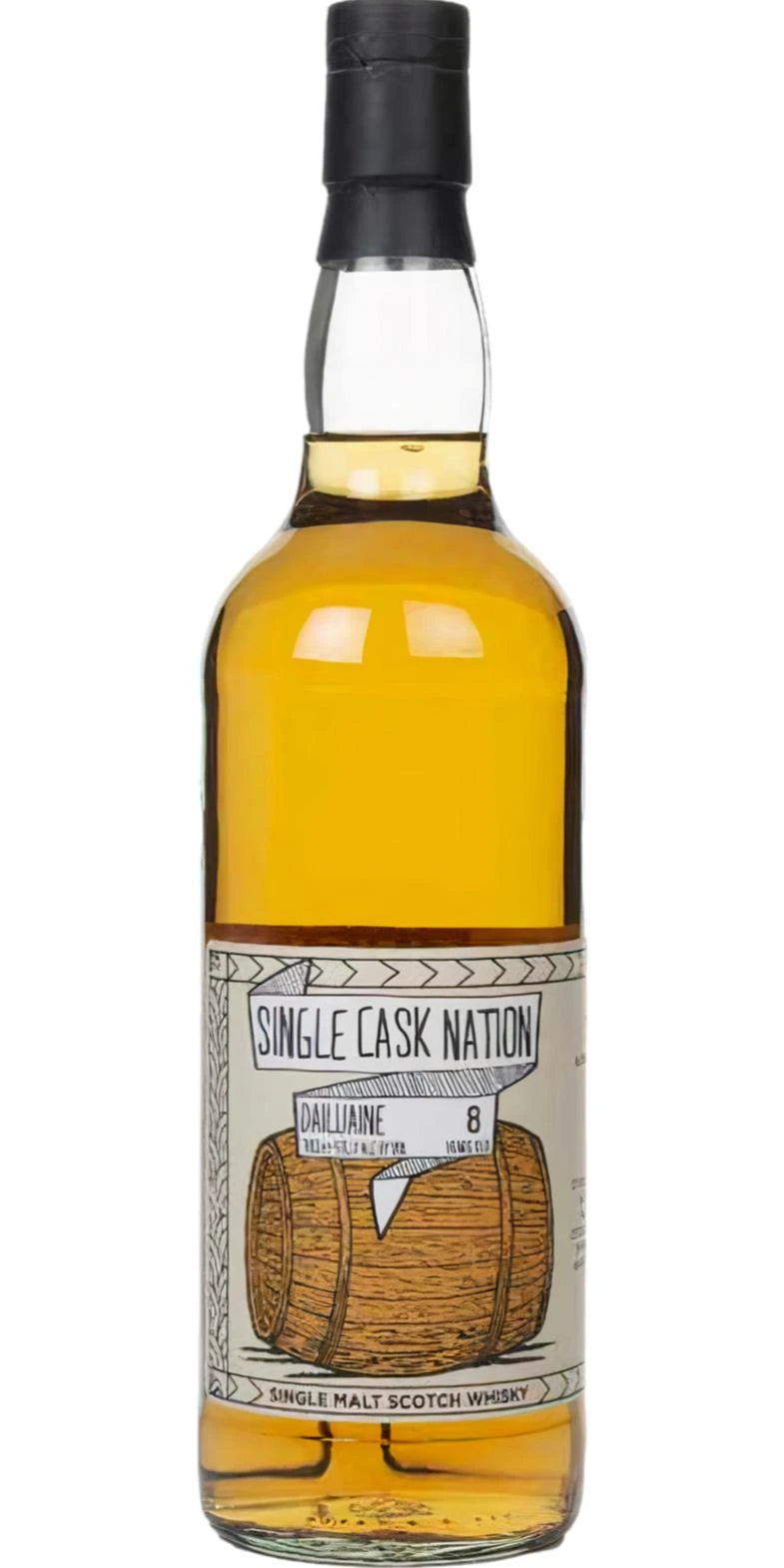 SINGLE CASK NATION DAILUAINE 8YR 700ML