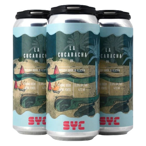 SYC LA CUCARACHA IPA 473ML 4PK CAN