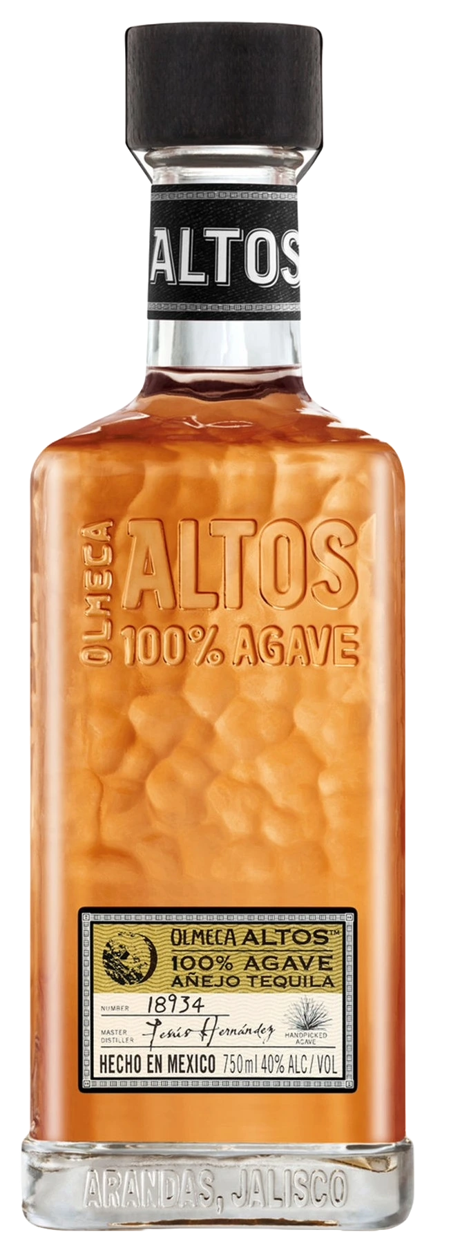 OLMECA ALTOS ANEJO TEQUILA 750ML