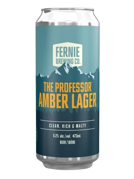 FERNIE THE PROFESSOR AMBER LAGER 473ML CAN
