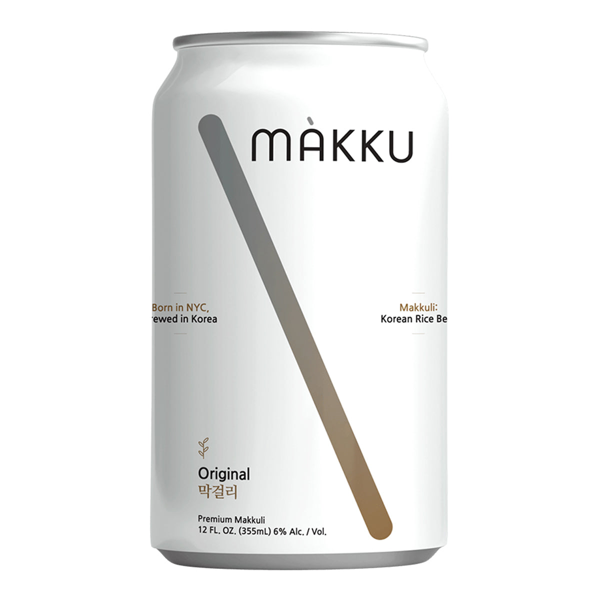 MAKKU ORIGINAL RICE BEER 355ML CAN