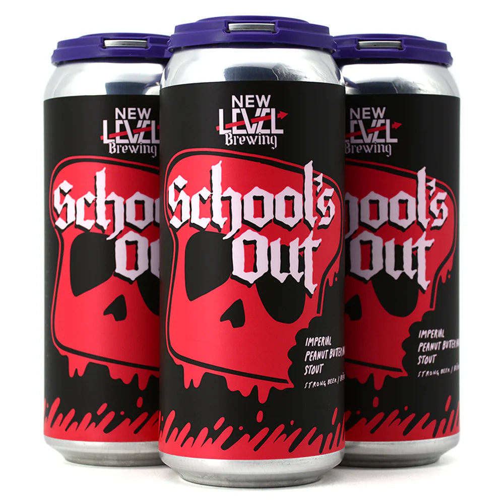 NEW LEVEL SCHOOLS OUT 473ML 4PK CAN
