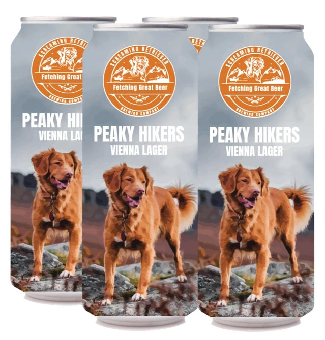 PEAKY HIKERS VIENNA LAGER 473ML 4PK CAN