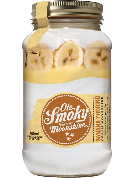 OLE SMOKY BANANA PUDDING CREAM MOONSHINE 750ML