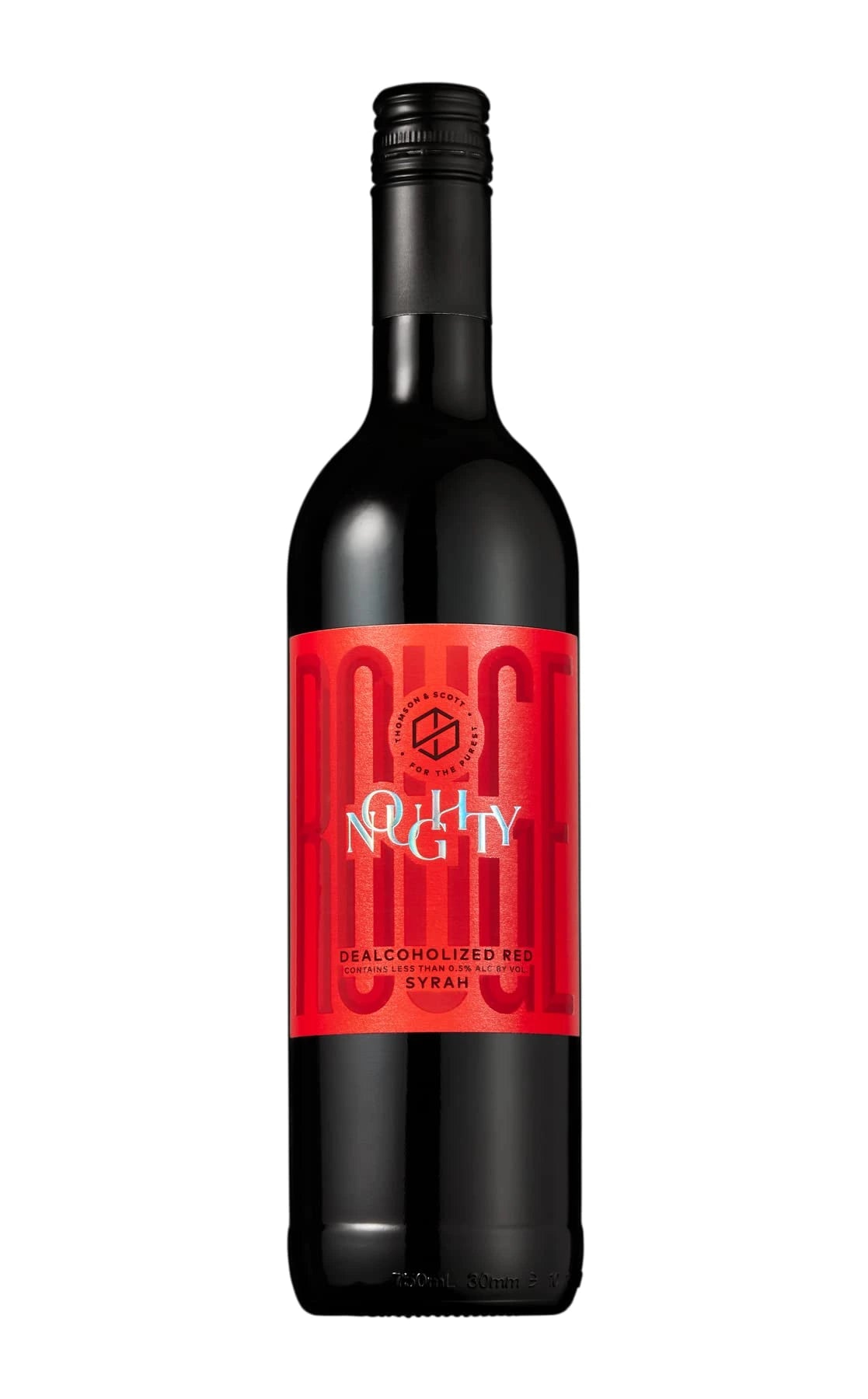 THOMSON & SCOTT NOUGHTY NON ALC ROUGE 750ML