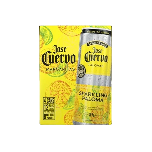 JOSE CUERVO SPARKLING PALOMA 355ML 4PK CAN @ Deerfoot Meadows [1045381]