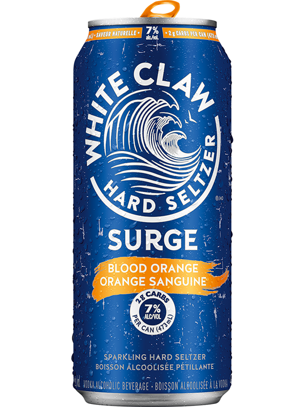 WHITE CLAW HARD SELTZER SURGE BLOOD ORANGE 473ML CAN