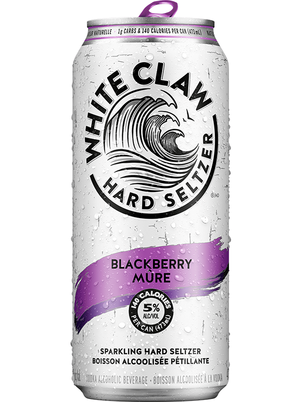WHITE CLAW BLACKBERRY 473ML CAN