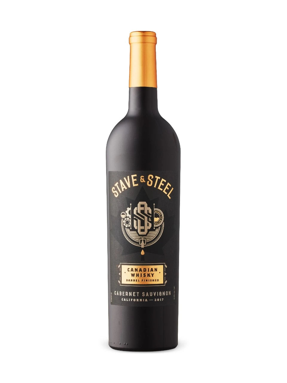 STAVE & STEEL CANADIAN WHISKY BARREL CABERNET SAUV 750ML
