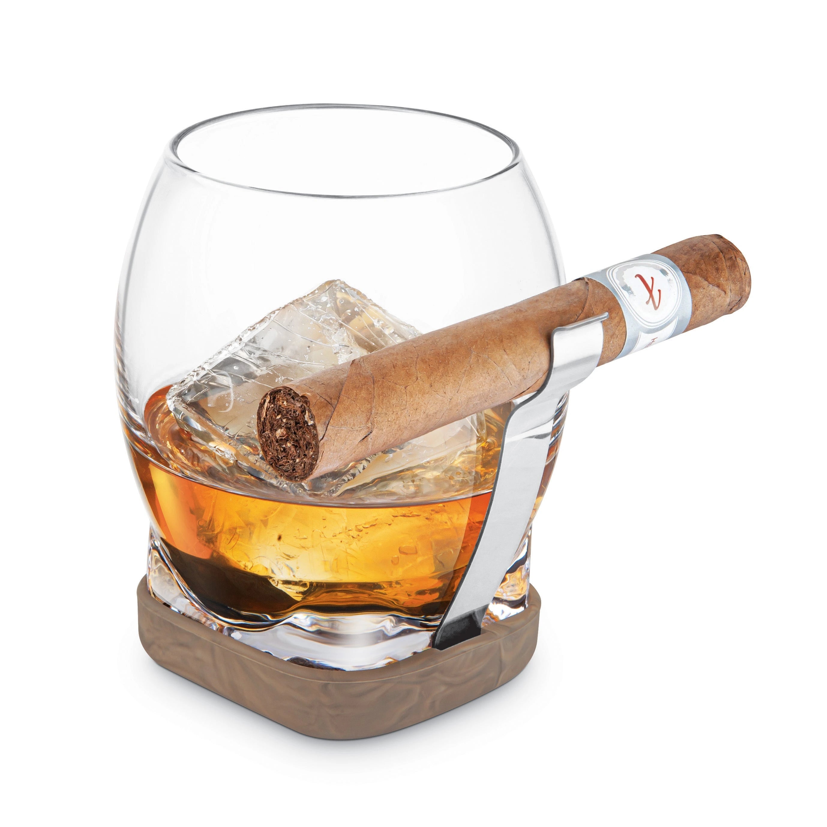FINAL TOUCH WHISKEY CIGAR GLASS