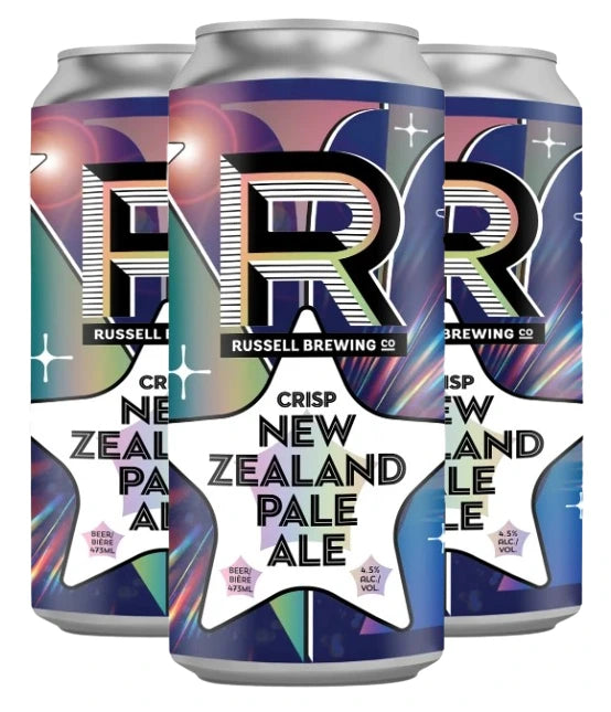 RUSSELL CRISP NEW ZEALAND PALE ALE 473ML 4PK CAN
