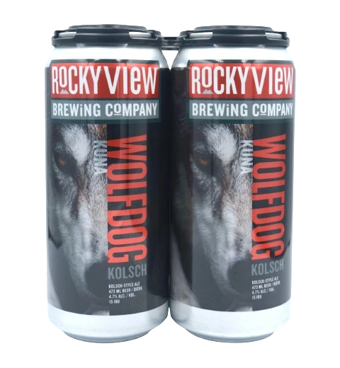 WOLFDOG KOLSCH 473ML 4PK CAN
