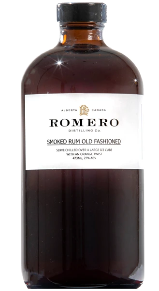 ROMERO SMOKED RUM OLD FASHIONED 473ML @ Emerald Hills [1045909]