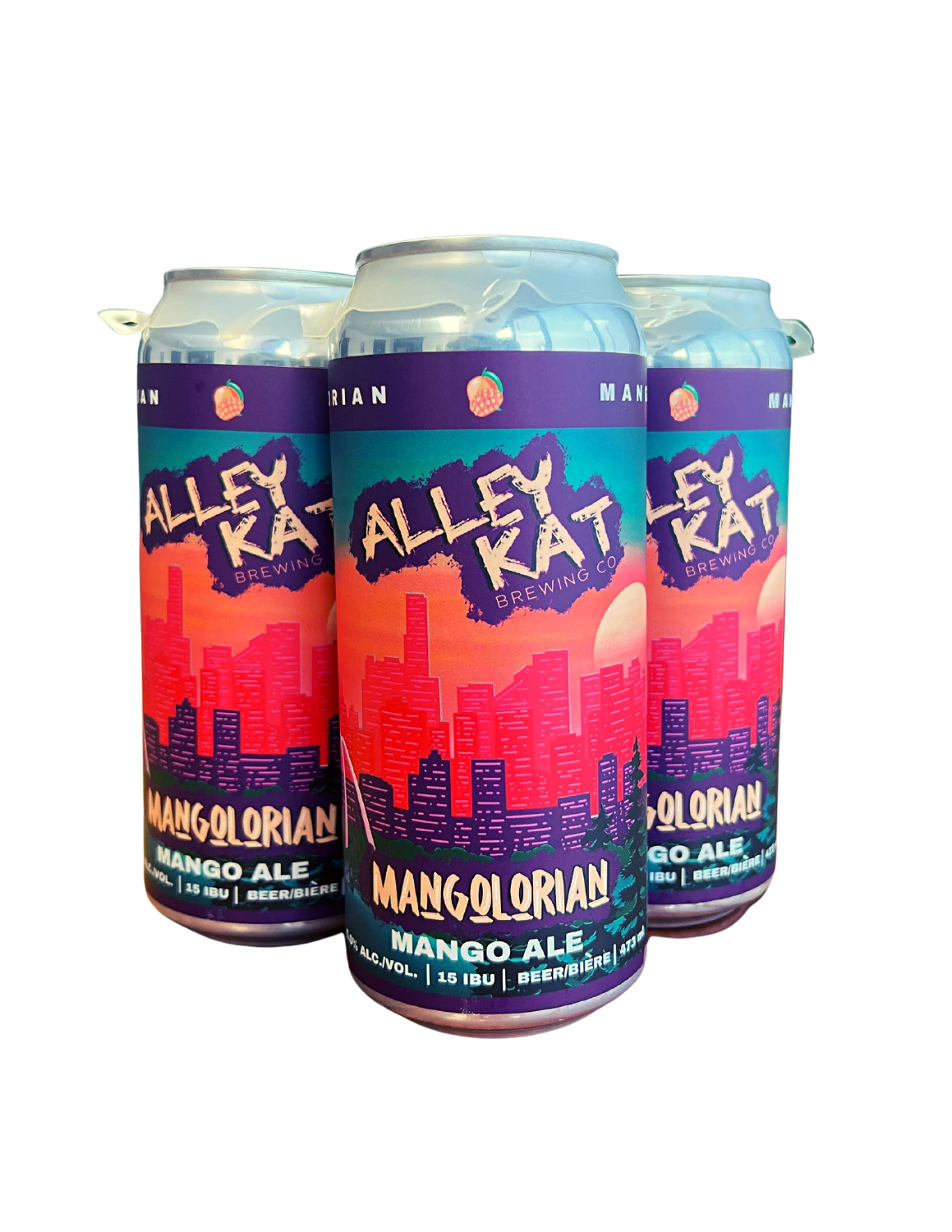 ALLEY KAT MANGOLORIAN MANGO ALE 473ML 4PK CAN