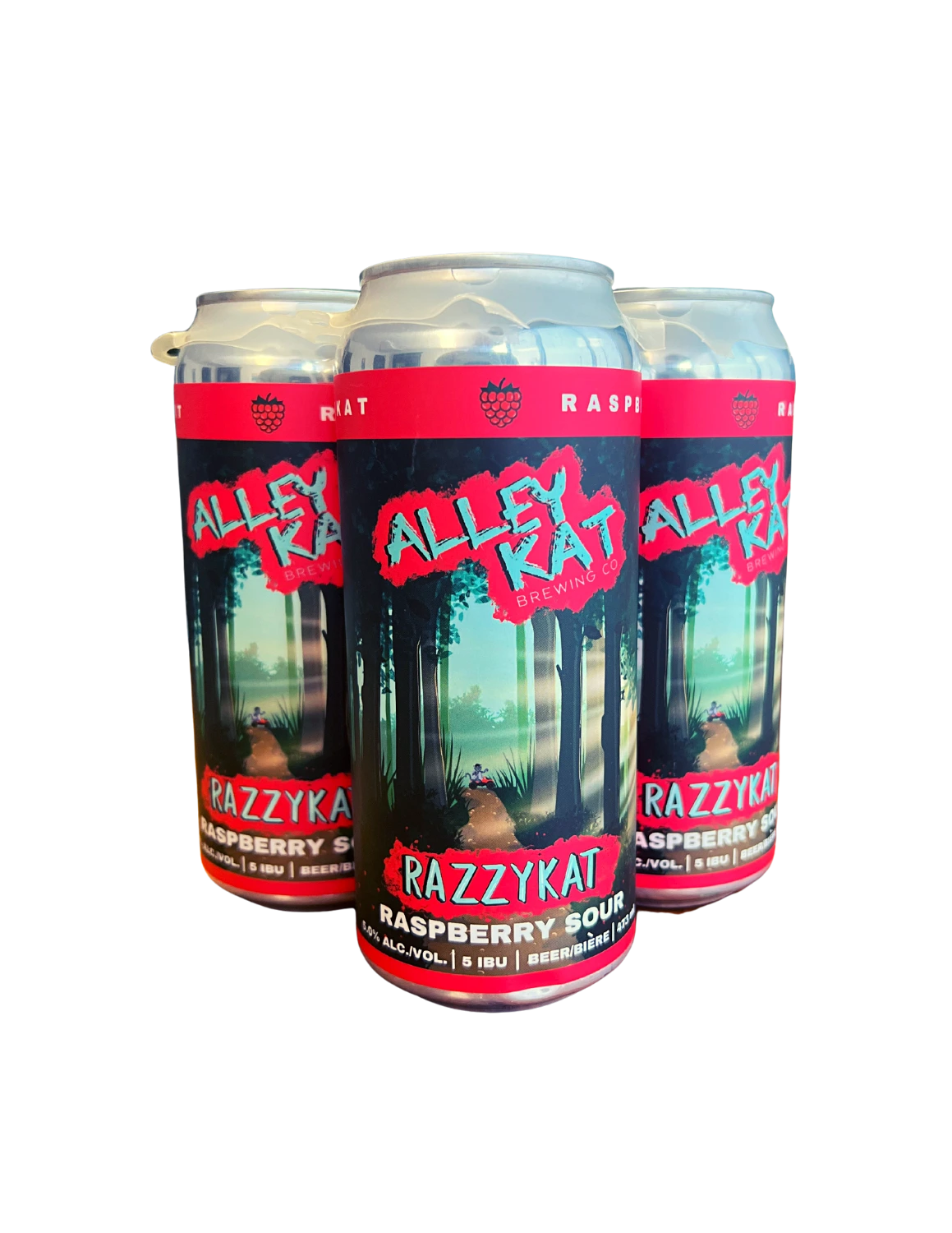 ALLEY KAT RAZZYKAT RASPBERRY SOUR 473ML 4PK CAN
