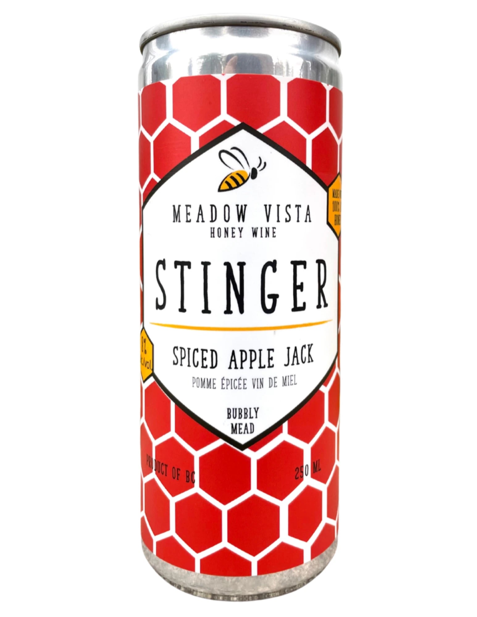 MEADOW VISTA STINGER SPICED APPLE JACK 250ML