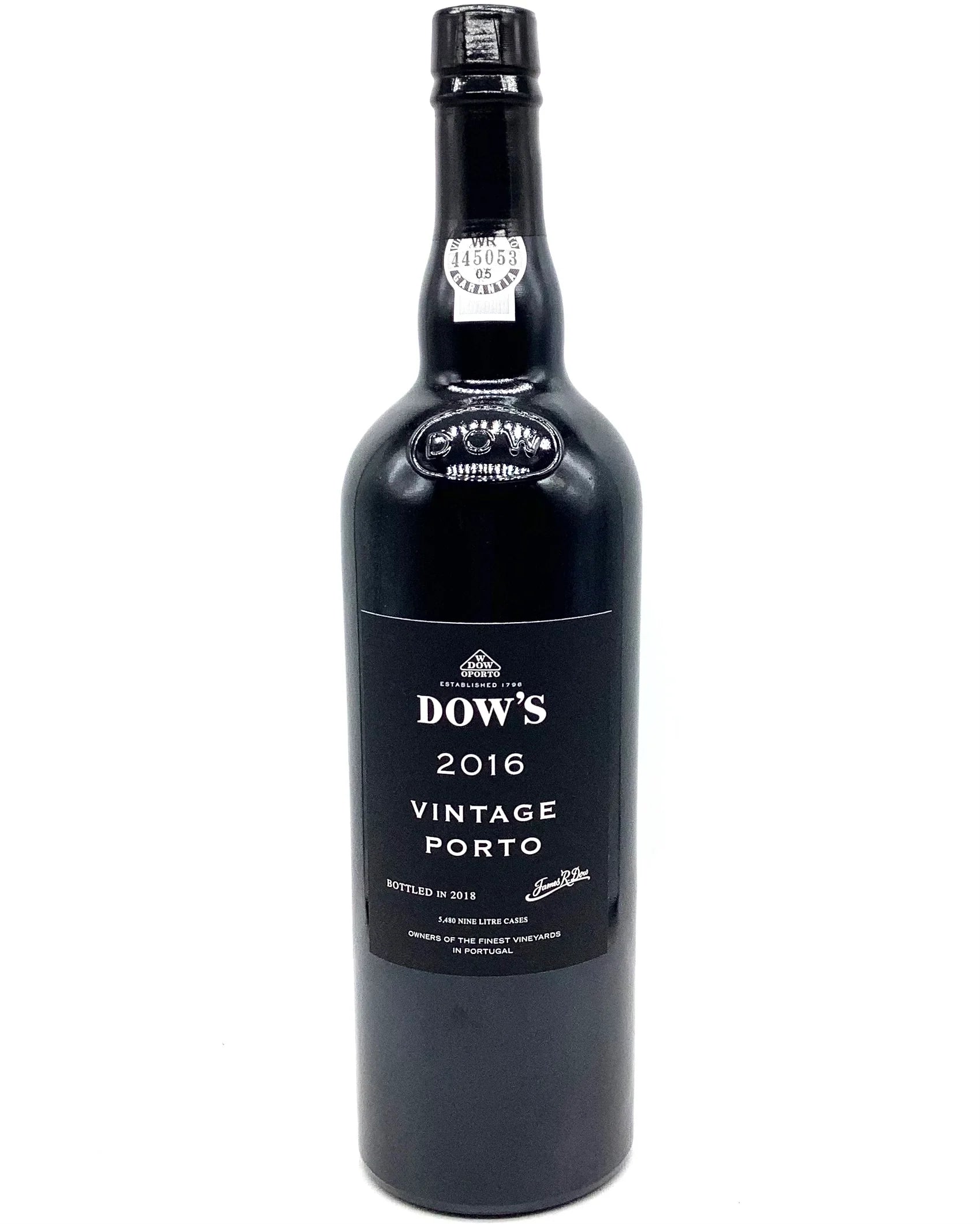 DOWS VINTAGE PORT 2016 750ML