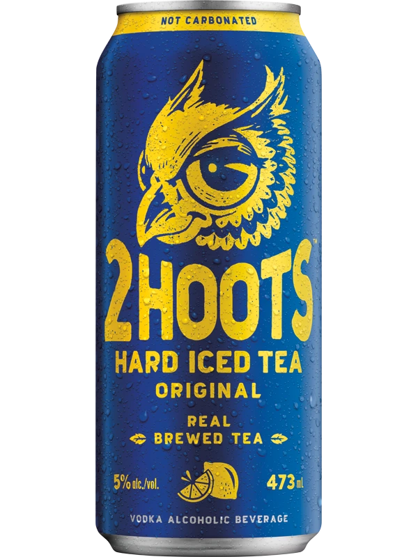 2 HOOTS HARD ICE TEA 473ML CAN