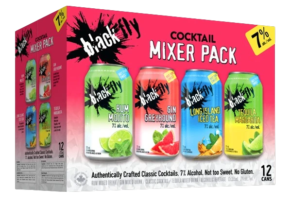 BLACK FLY CLASSIC COCKTAIL MIXER 355ML 12PK CAN @ Kelowna [1047234]