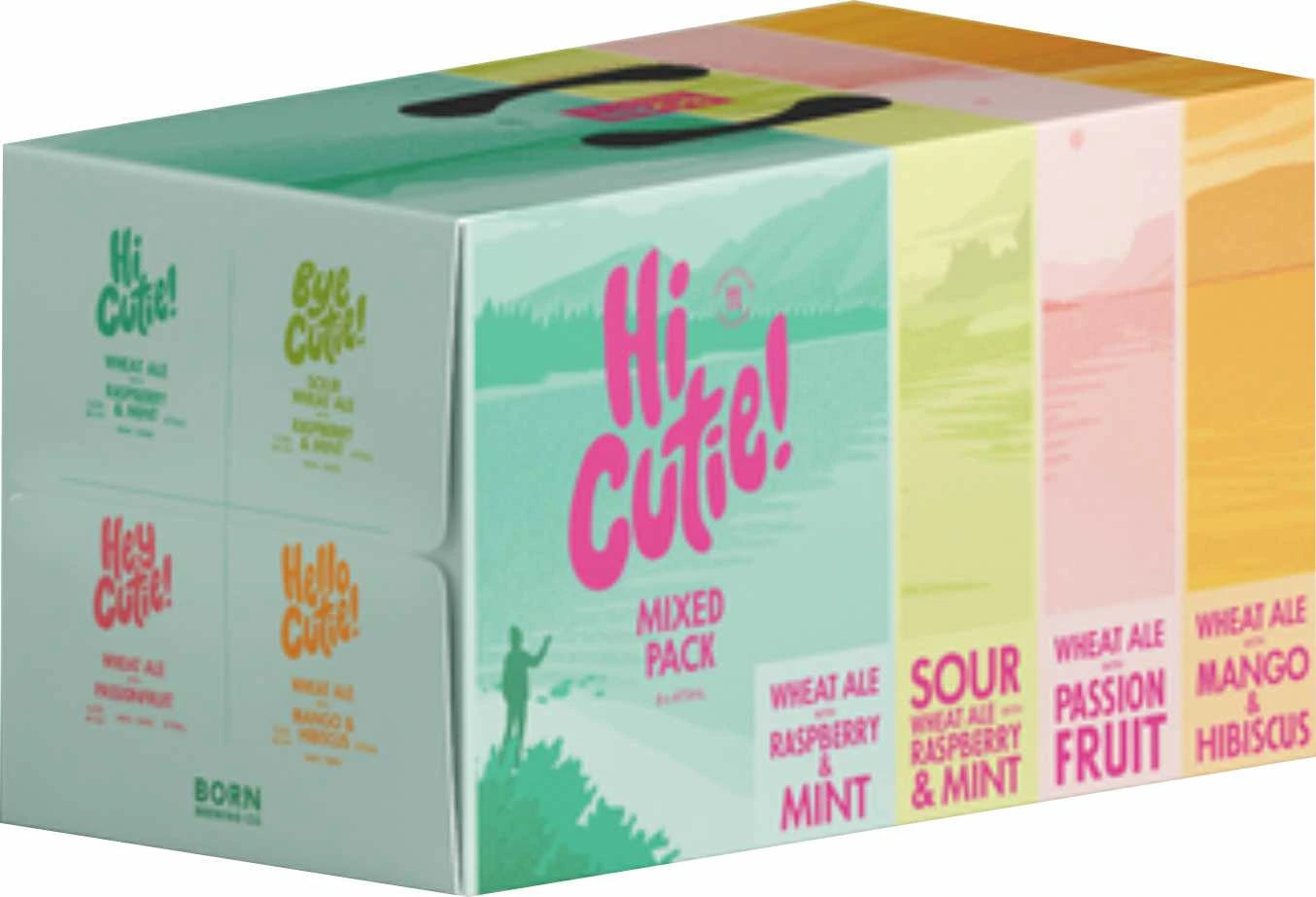 BORN BREW MIXED CUTIE PACK 473ML 8PK CAN