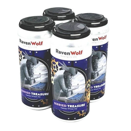 RAVENWOLF BERRIED TREASURE 473ML 4PK CAN