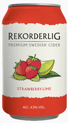 REKORDERLIG STRAWBERRY LIME CIDER 330ML 4PK CAN @ Kelowna [1047279]