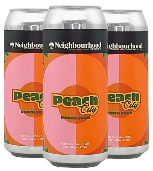 NEIGHBOURHOOD PEACH CITY SOUR 473ML 4PK CAN