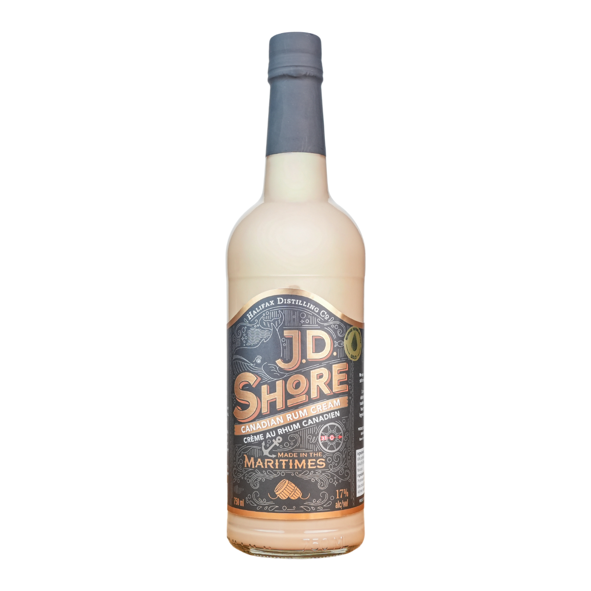 JD SHORE CANADIAN RUM CREAM 750ML