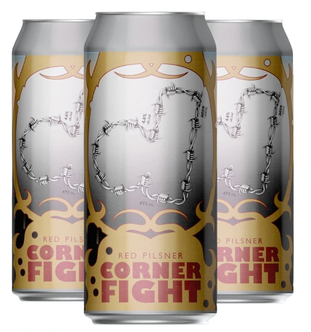 DANDY CORNER FIGHT RED PILSNER 473ML 4PK CAN