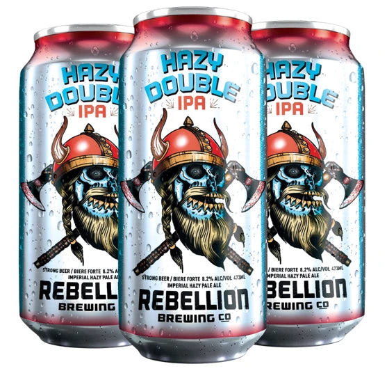 REBELLION HAZY DIPA 473ML 4PK CAN